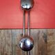 Chrome metal coat rack