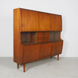 Danish design buffet with sliding doors by Poul Jessen, 1960's