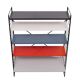 Tomado free standing Metal Colored racks 1960s Holland