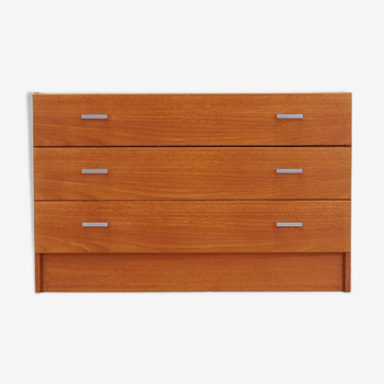 Teak chest of drawers, 1990s, Danish design, production: Denmark