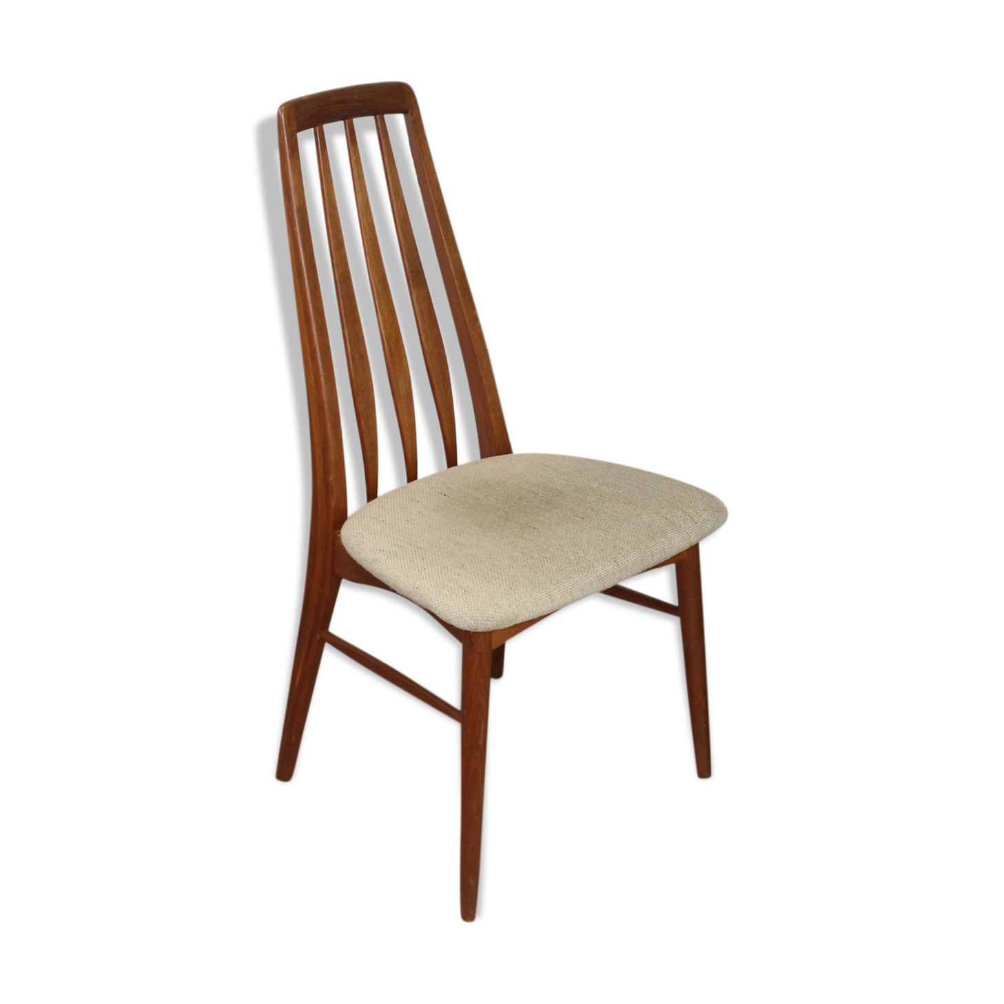 Chaise danoise Niels Koefoed années 60 en teck