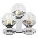 Pair of Two Wall Sconces by Motoko Ishii for Staff, Germany, 1970s