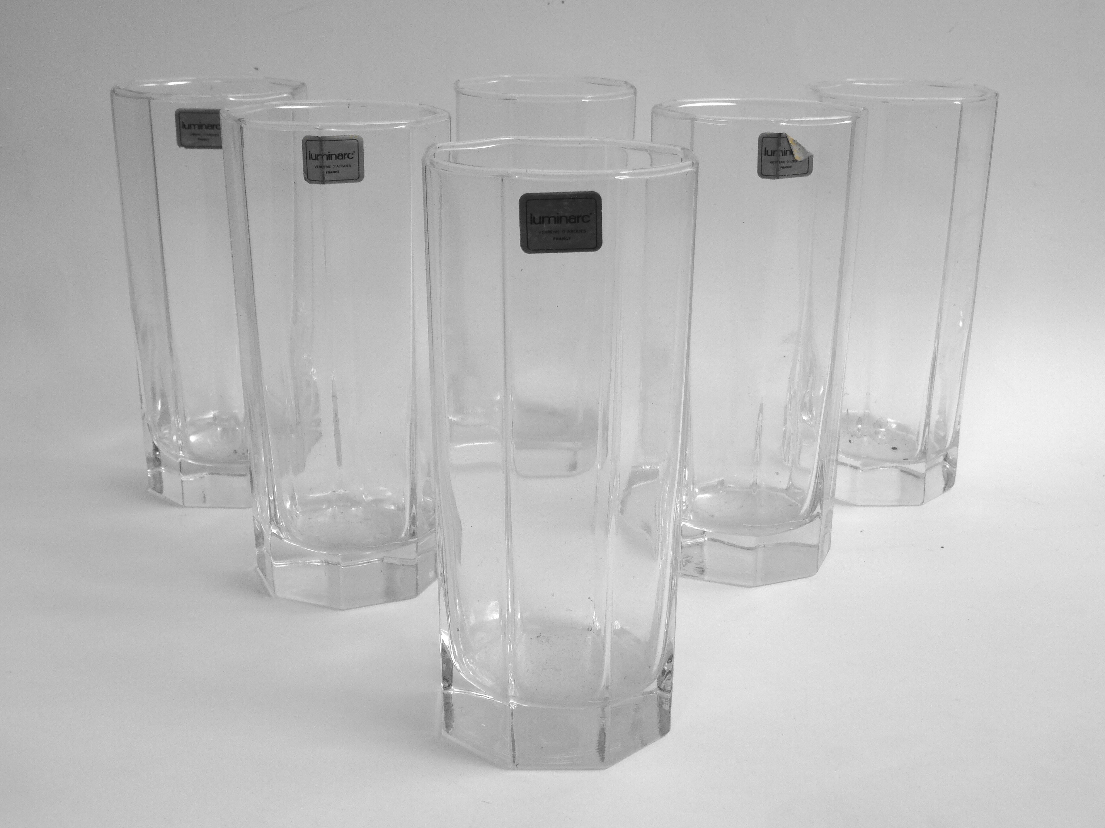 6 glasses water Luminarc Octime
