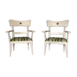Paire de fauteuils design
