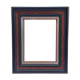 Black and brown wooden frame