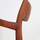 Armchair “#57” by Niels Otto Møller / Teak / Paper cord / Fully restored / 1960s / 1970s / Danish Modern Design