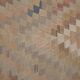 Vintage Turkish hallway rug 134x374 cm