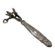 Silver-plated metal leg of lamb handle in art nouveau style