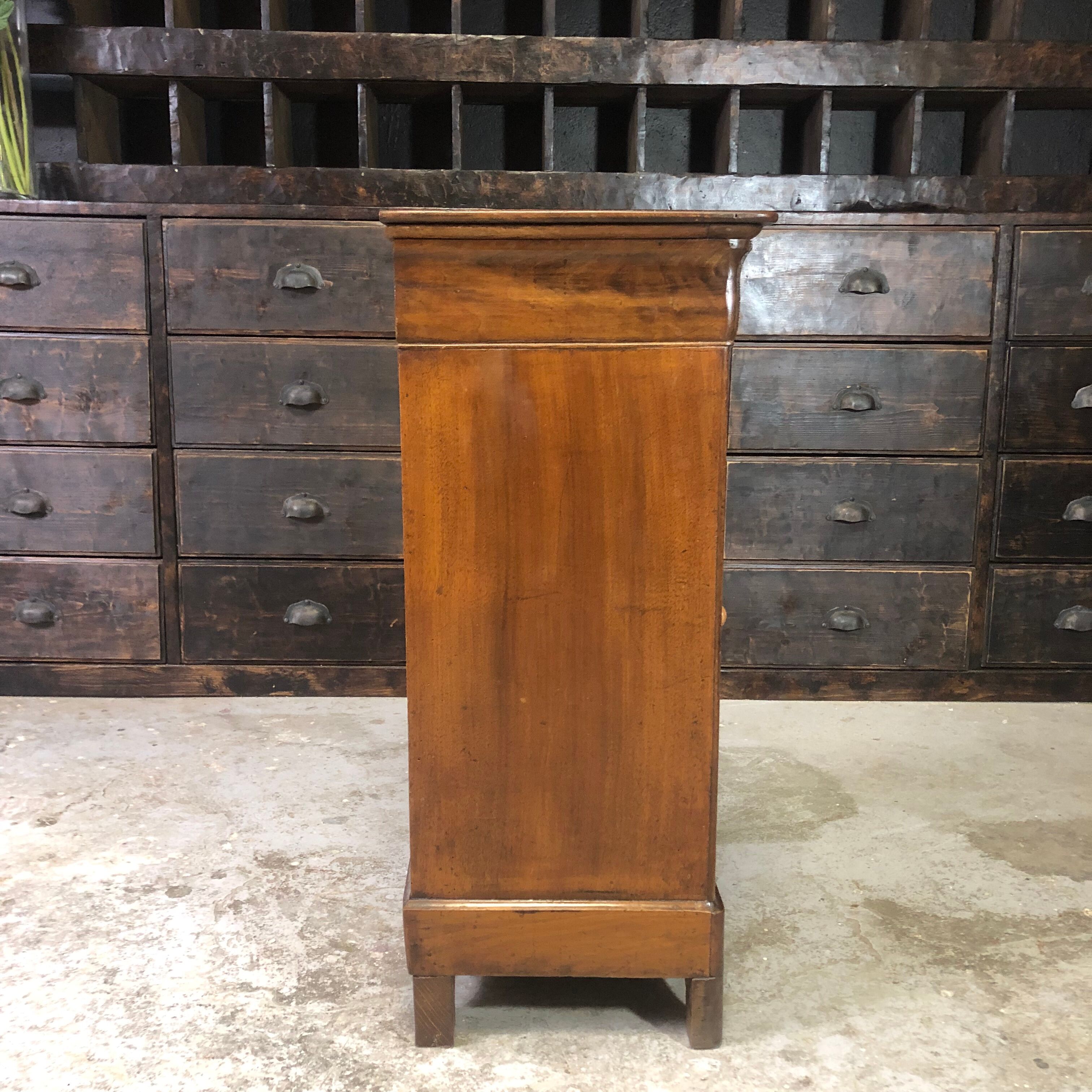 Louis Philippe wooden bedside table