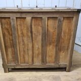 Old michaud brand cooler cabinet in solid oak