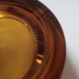 Amber vintage Italian ashtray