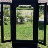 Dressmaker's cabinet with beveled triptych mirrors. (Mirror cabinet)