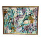Huile sur toile suédoise – “composition” attribuée à gunnar alvarna
