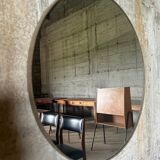 Wool felt mirror