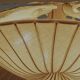 Lustre Uchiwa Hana par Ingo Maurer en papier japonais et bambou