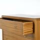 Commode / Tallboy vintage du milieu du siècle « Heal » en noyer. Style moderne/danois.