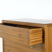 Vintage Midcentury 'Heal's' Chest Of Drawers / Tallboy In Walnut. Modern / Danish Style.