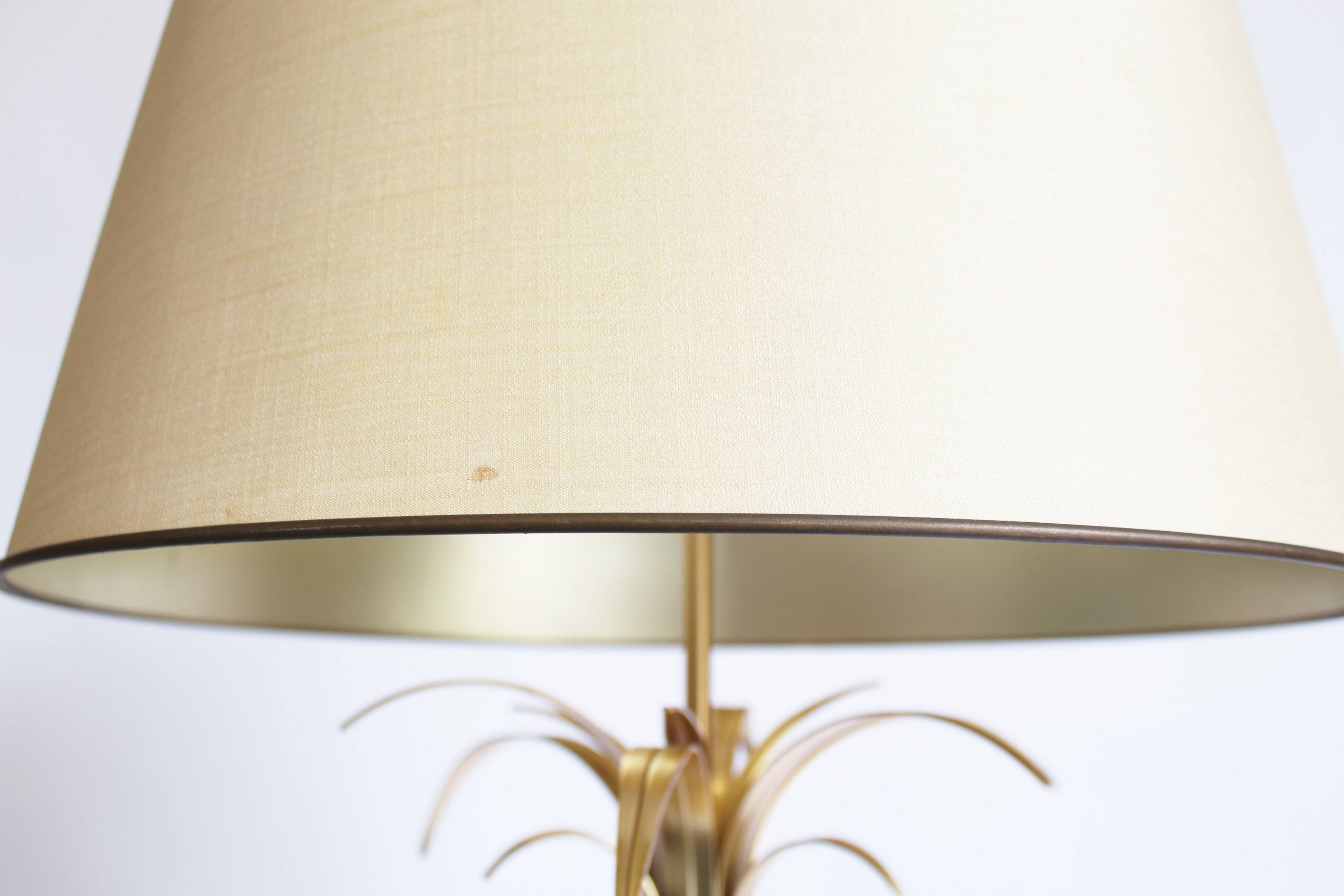 Large 'Palm' Table Lamp by Boulanger, Belgium 1970's