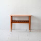 Vintage Scandinavian teak side table, design by Yngvar Sundström