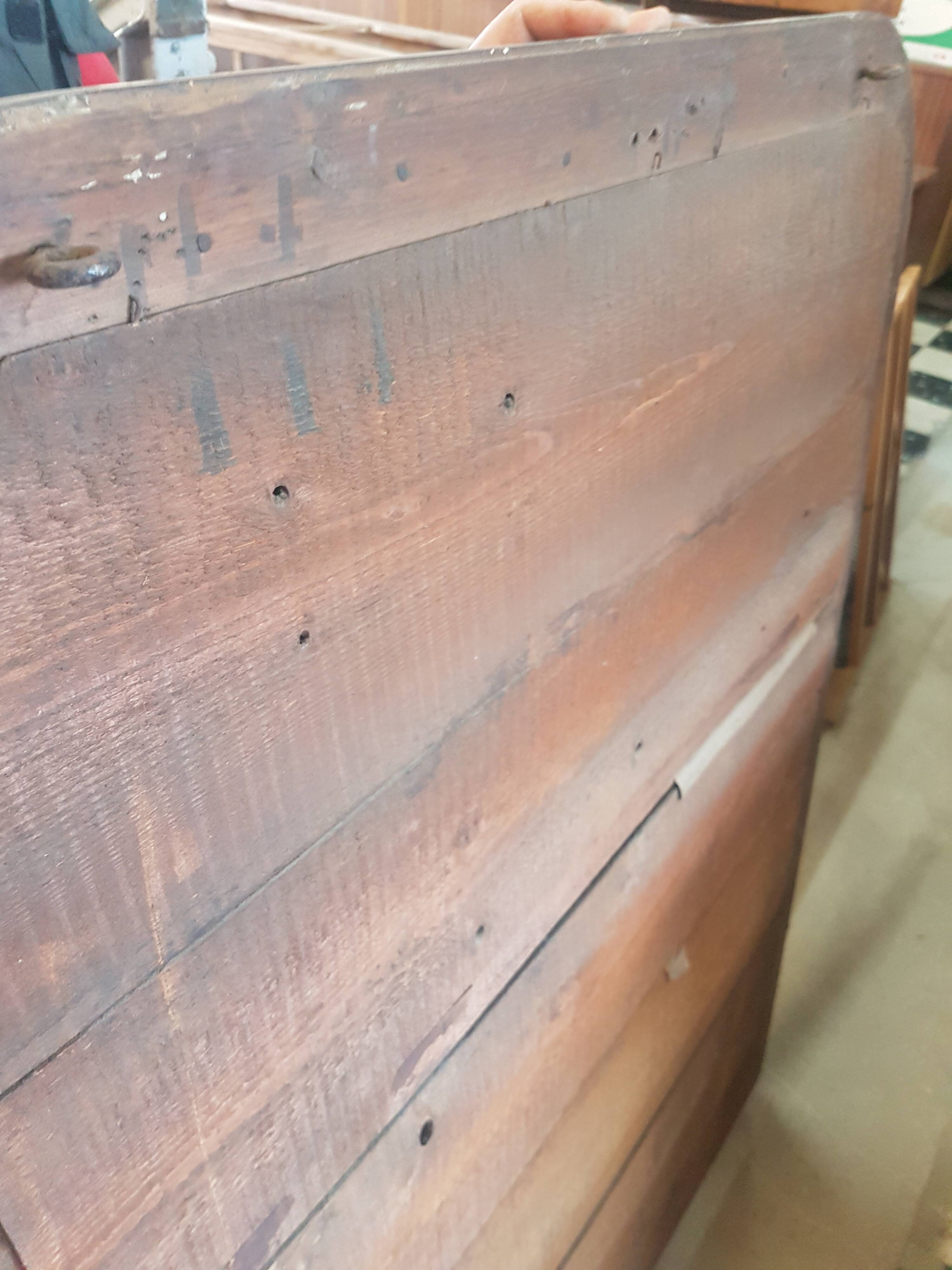 Large mirror gilded louis Philippe 137 x 97cm