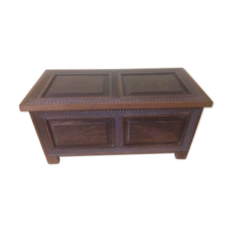 Africain coffre in wenge