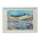 Watercolor "Banyuls sur Mer" by André TOURE, France