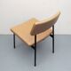 1950s chair in beige leatherette