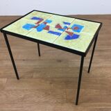 Ceramic side table 50s, modernist style