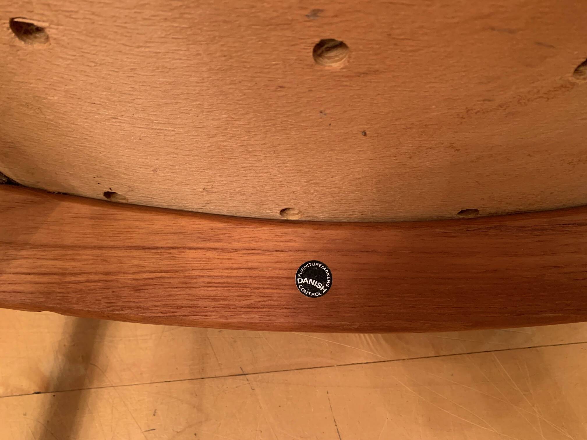 Model 43 armchair designed by Erik Kirkegaard, Høng Stolefabrik, Denmark, 1960s