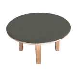 Coffee table glass and wood