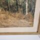 Tableau Lithographie ancienne - Paysage forêt - Bernard Gantner