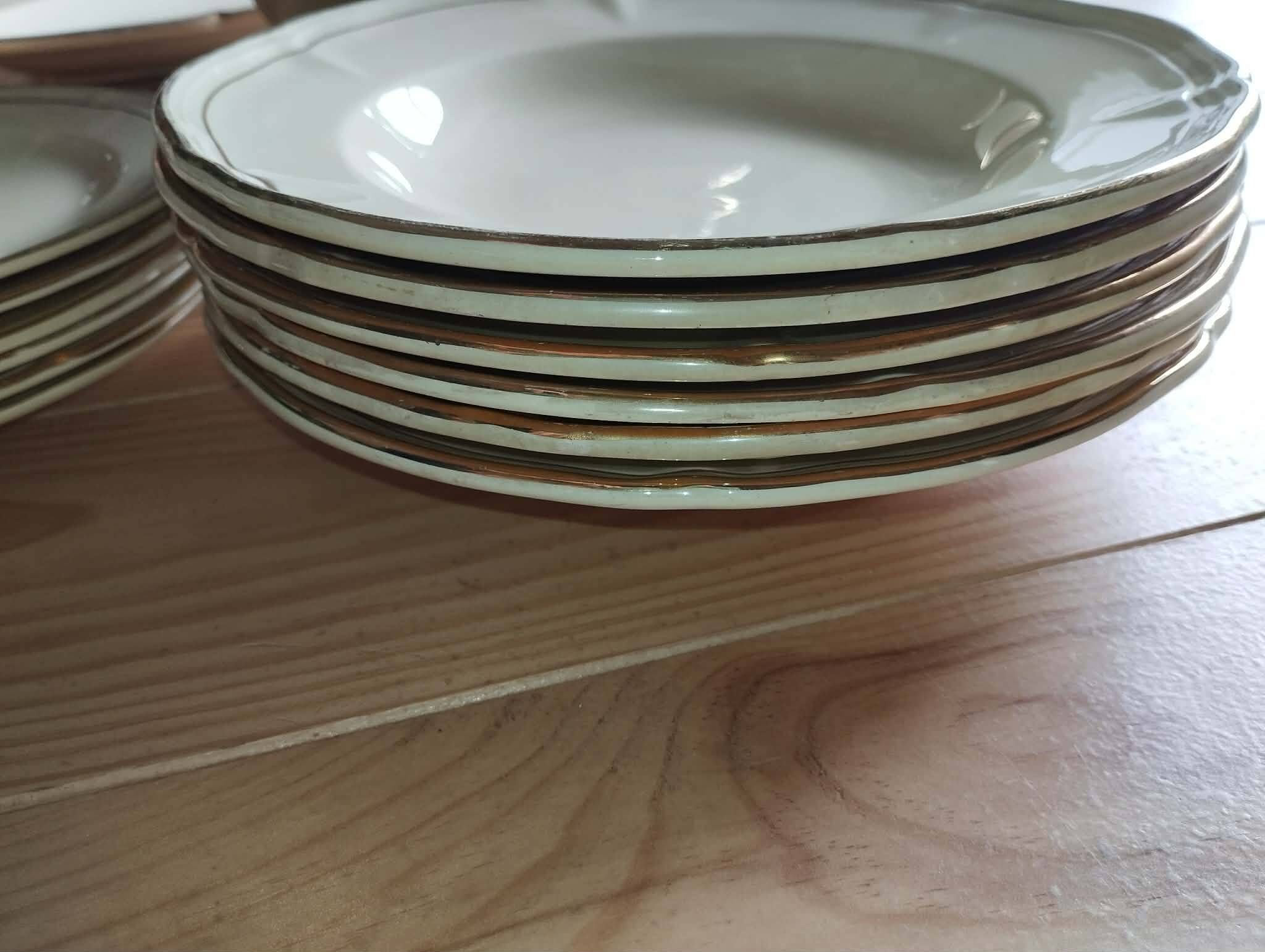 Service de table ancien gien – modèle niderviller – ensemble exceptionnel