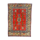 Moroccan vintage carpet handmade flap 175x255 cm