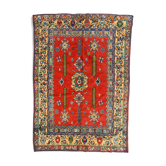 Moroccan vintage carpet handmade flap 175x255 cm