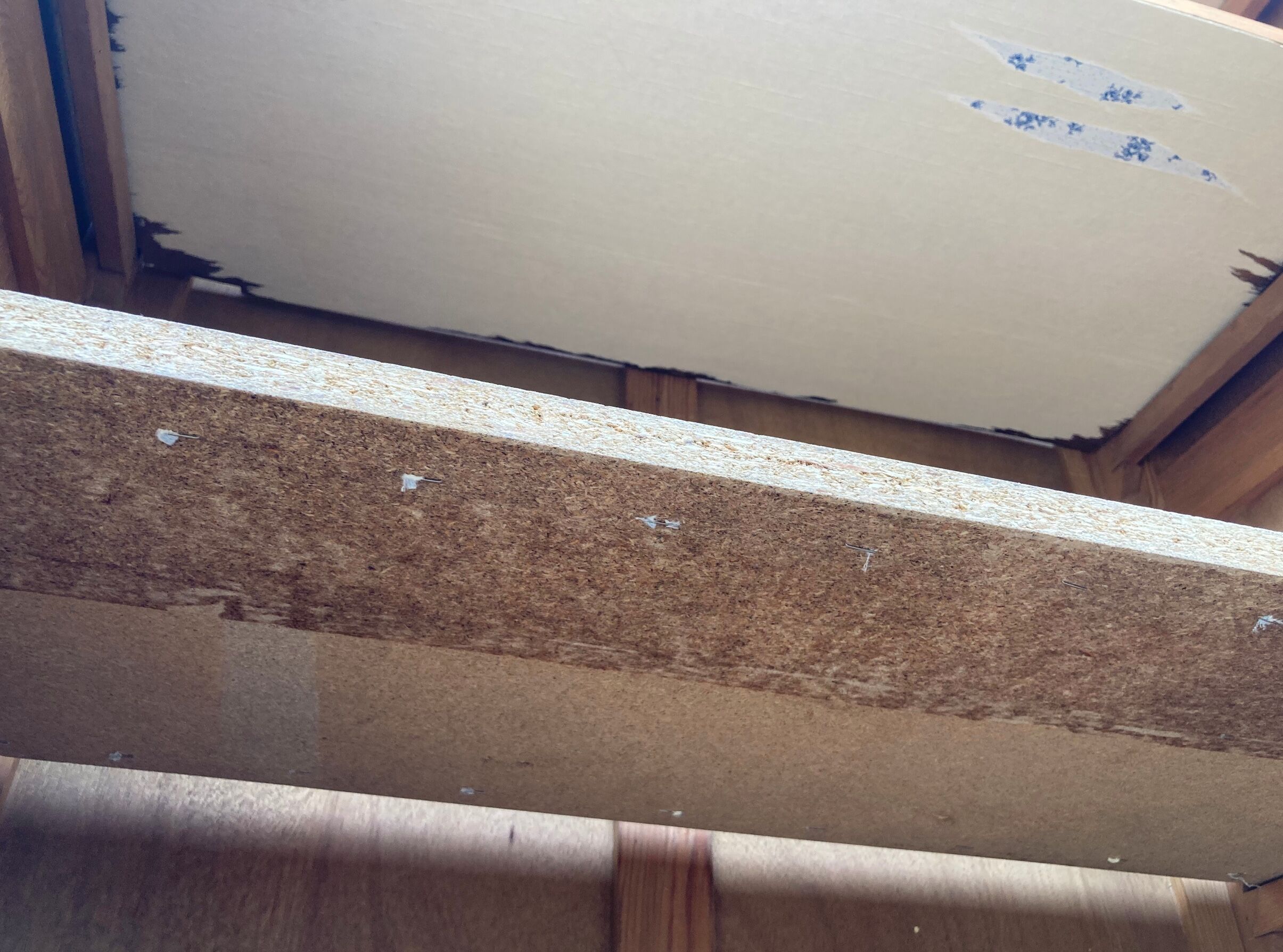 Vintage glazed Parisian wardrobe