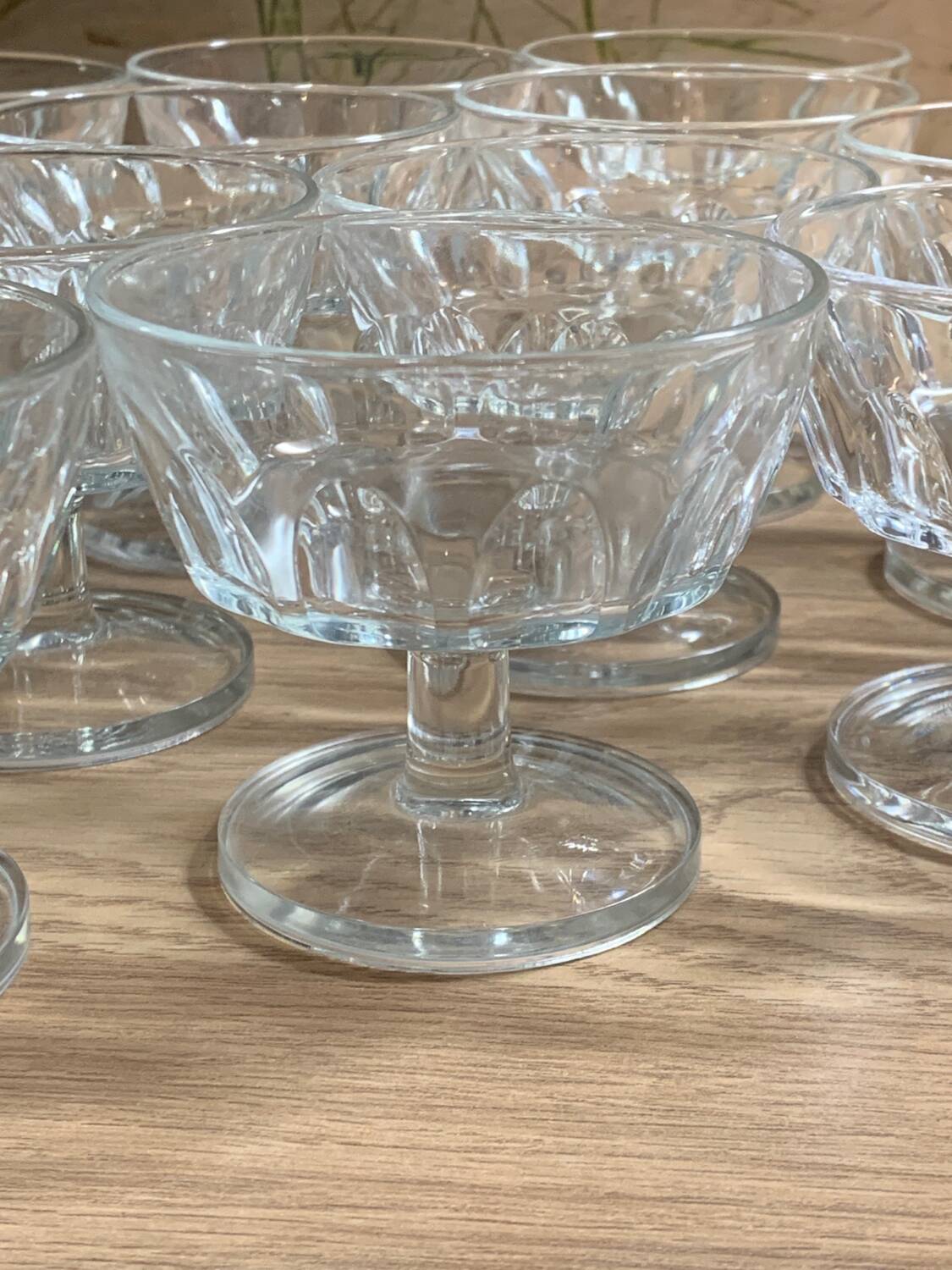 12 coupes à champagne vintage