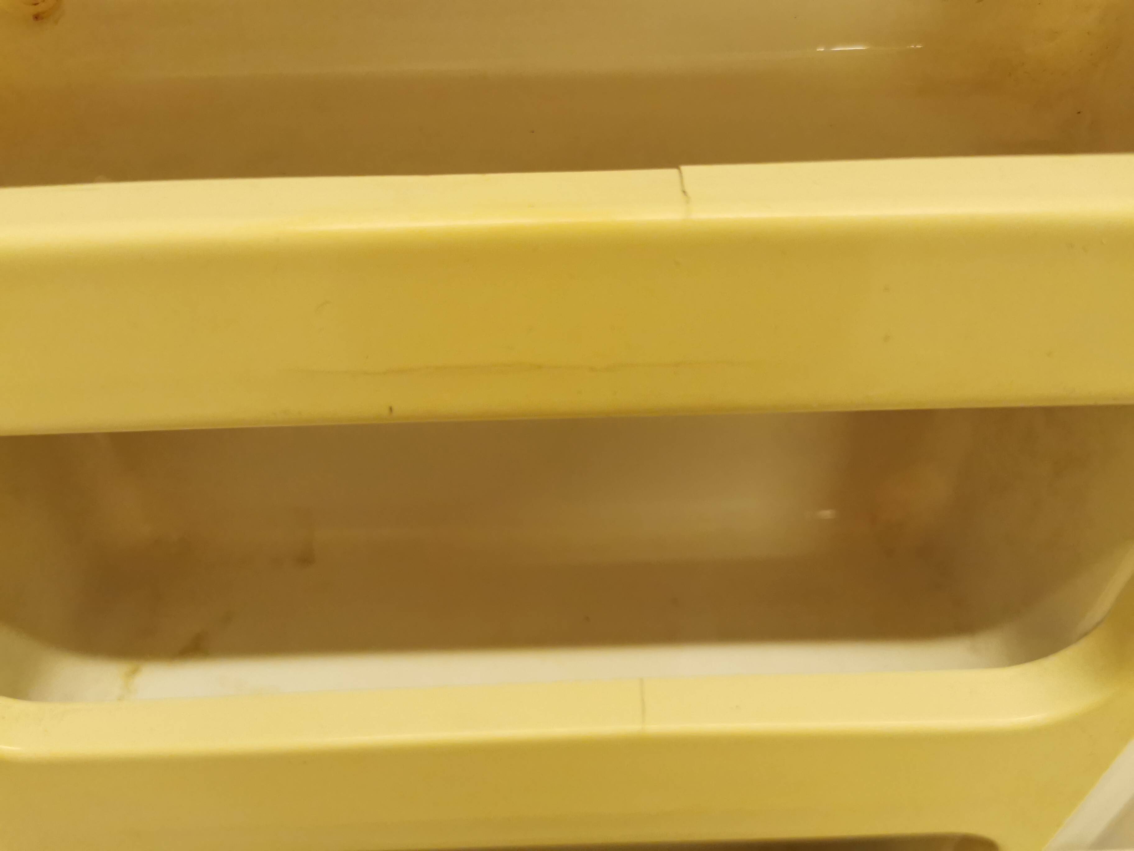 Wall-mounted plastic wall shelf