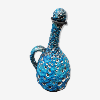 Carafe fat lava bleu