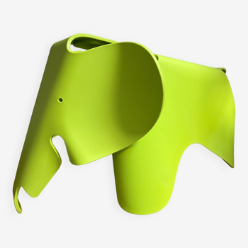 Eames elephant seat and toy child