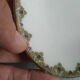 2 porcelain dishes with lions in the French Art Deco style