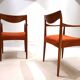 Set of 2 Gustav Bahus Bambi teak chairs by Rolf Rastad & Adolf Relling, 196