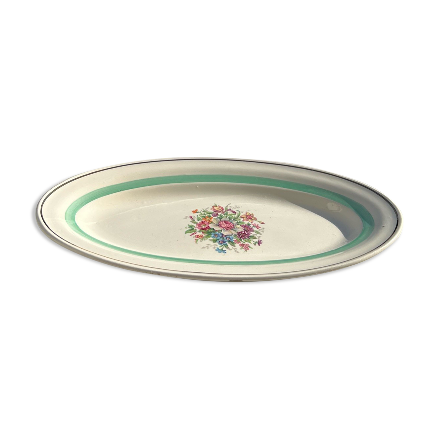 Floral pattern dishes
