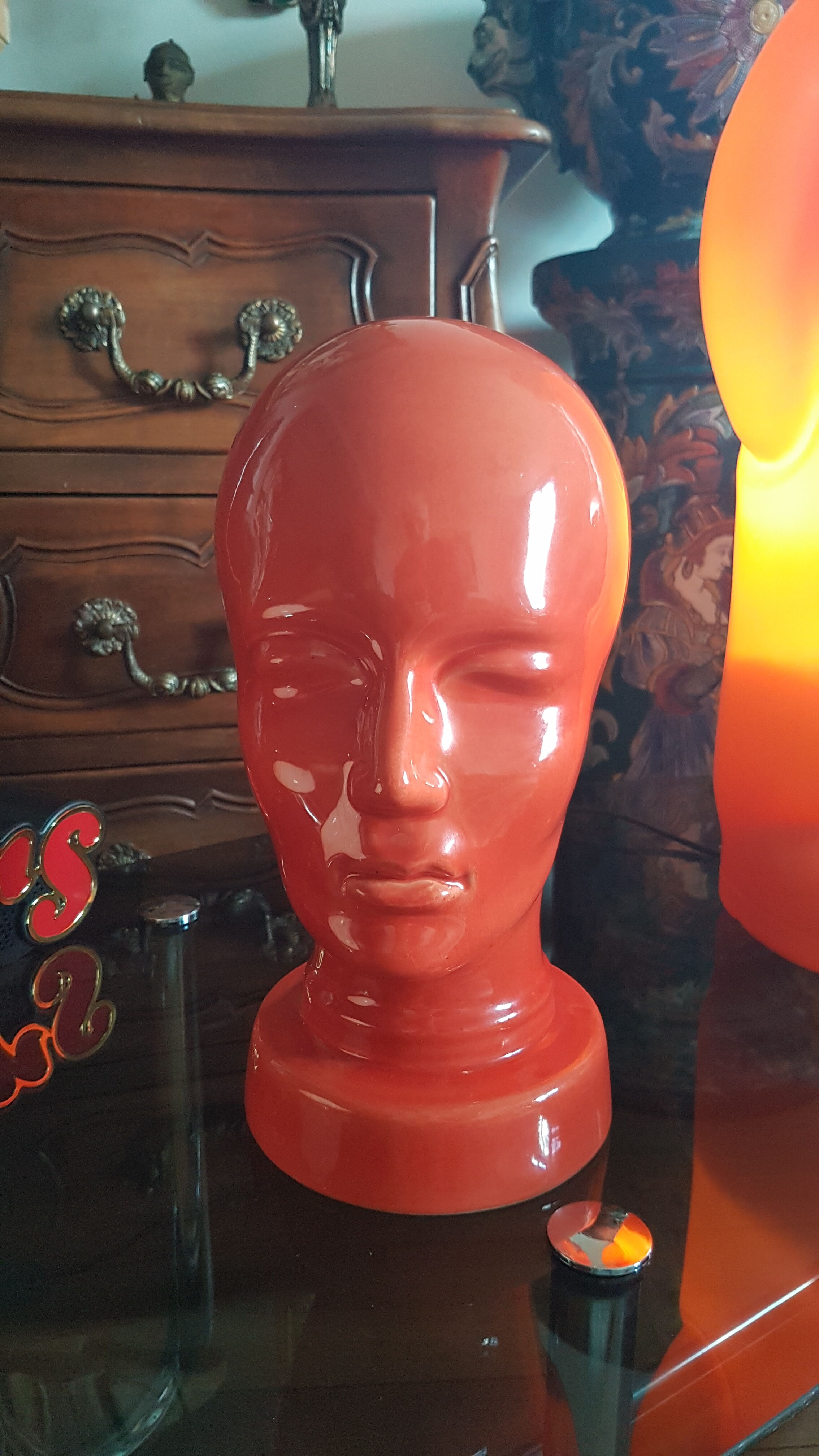 Ceramic head W Germany Scheurich