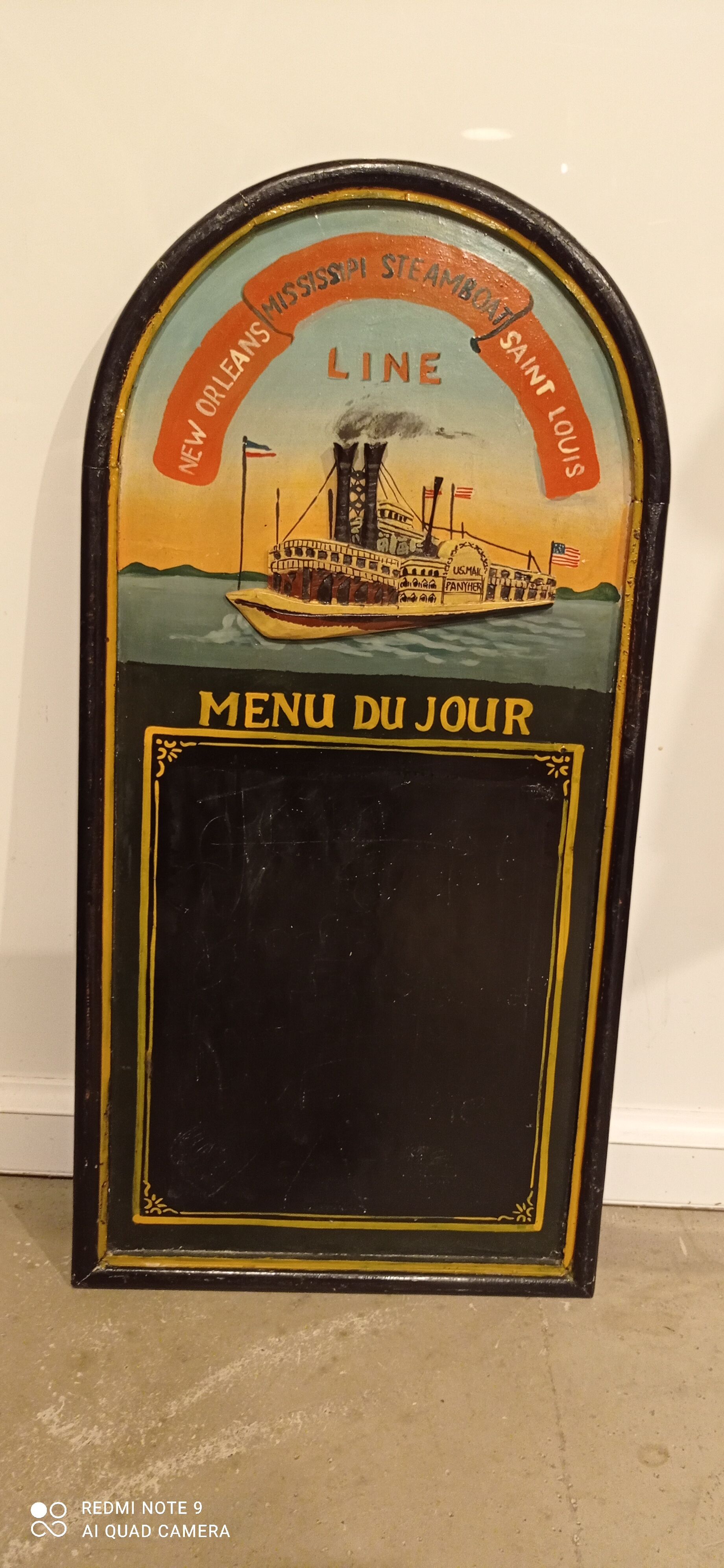 Decorative wooden panel