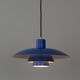 Danish vintage PH 4/3 pendant lamp by Poul Henningsen, 1966