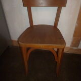 Baumann wooden school children's chair 1940/1950