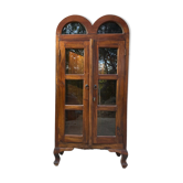 Exotic showcase cabinet 2 doors with key