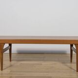 Table basse en teck du milieu du siècle par Johannes Andersen pour CFC Silkeborg, Danemark