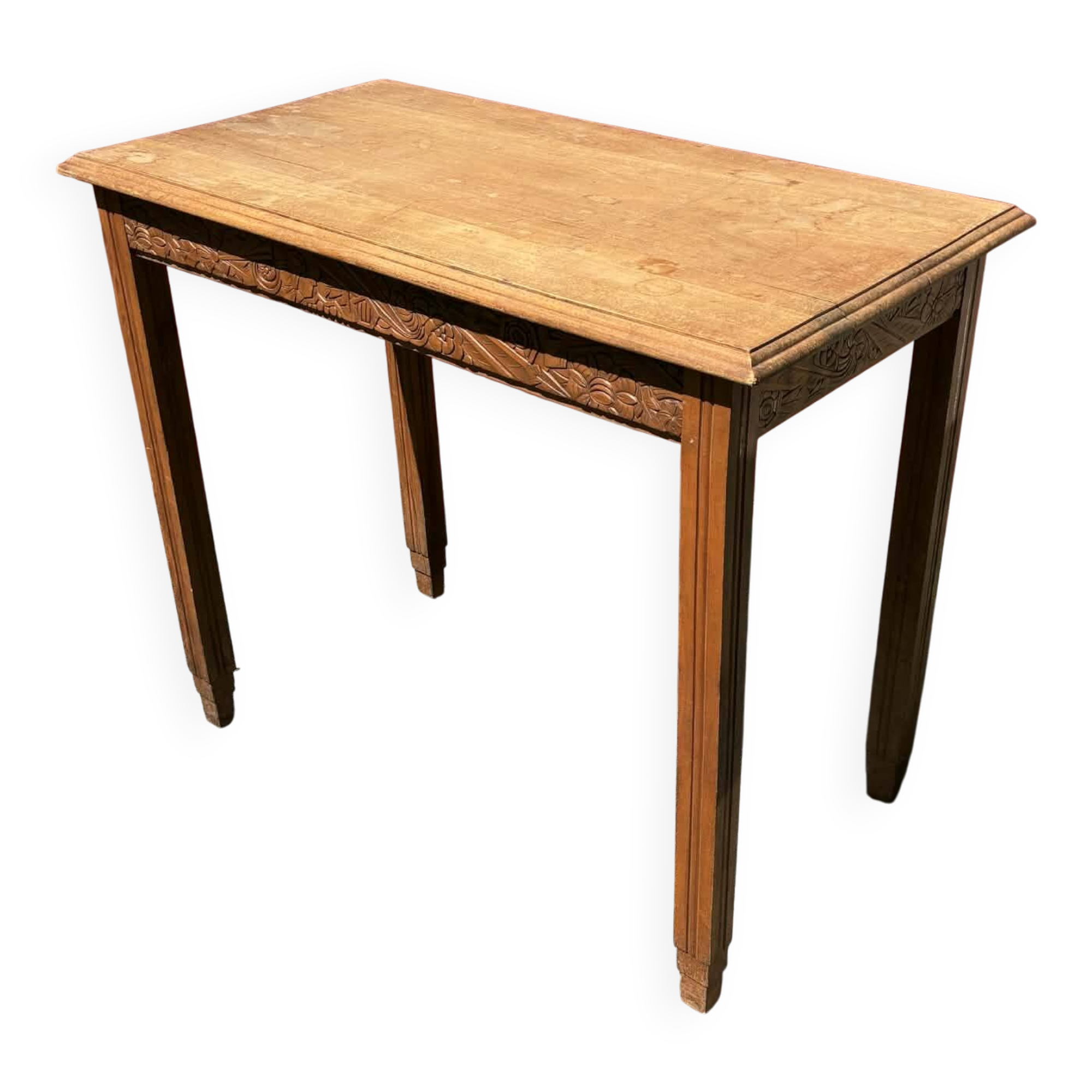 Beech side table