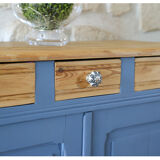 Blue parisian buffet